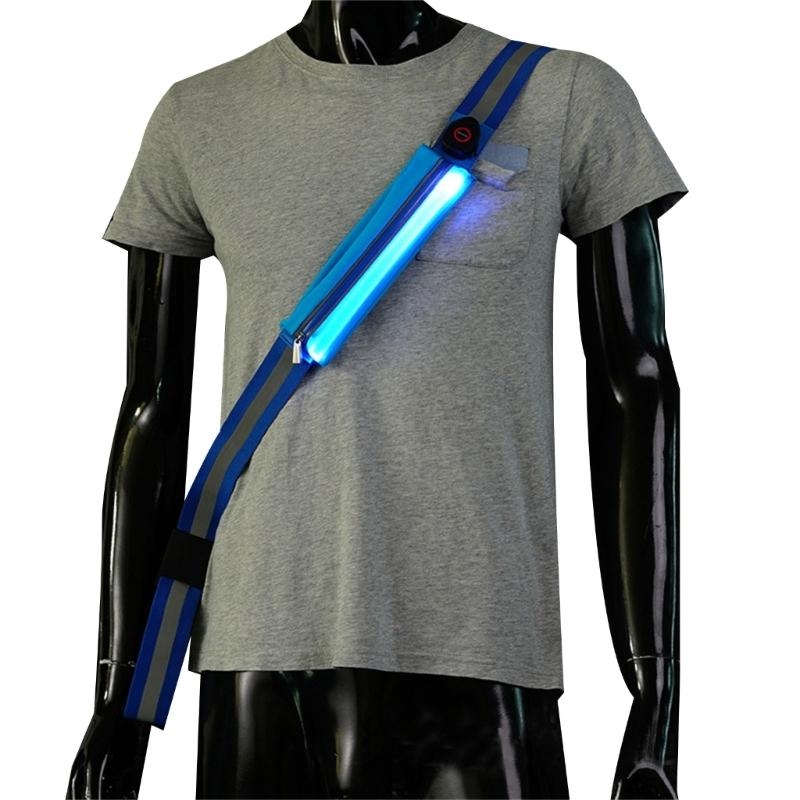 Running Gear For Night - T3LB odblaskowa szarfa LED o wysokiej
