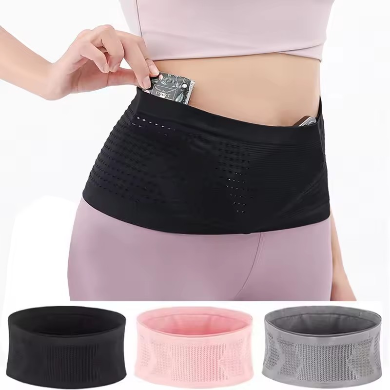 Running Gear Phone - Bezszwowa, niewidoczna torba biodrowa do biegania,