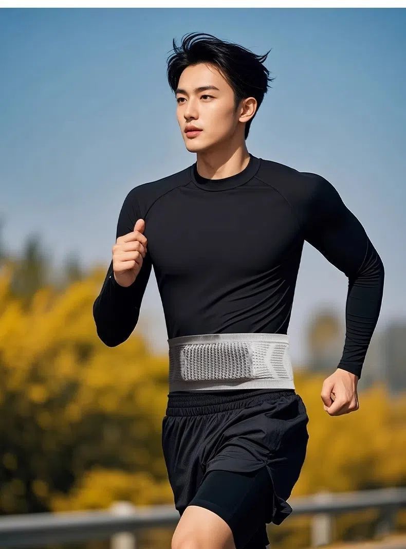 Running Gear Kit - Unisexowa elastyczna saszetka biodrowa do biegania,