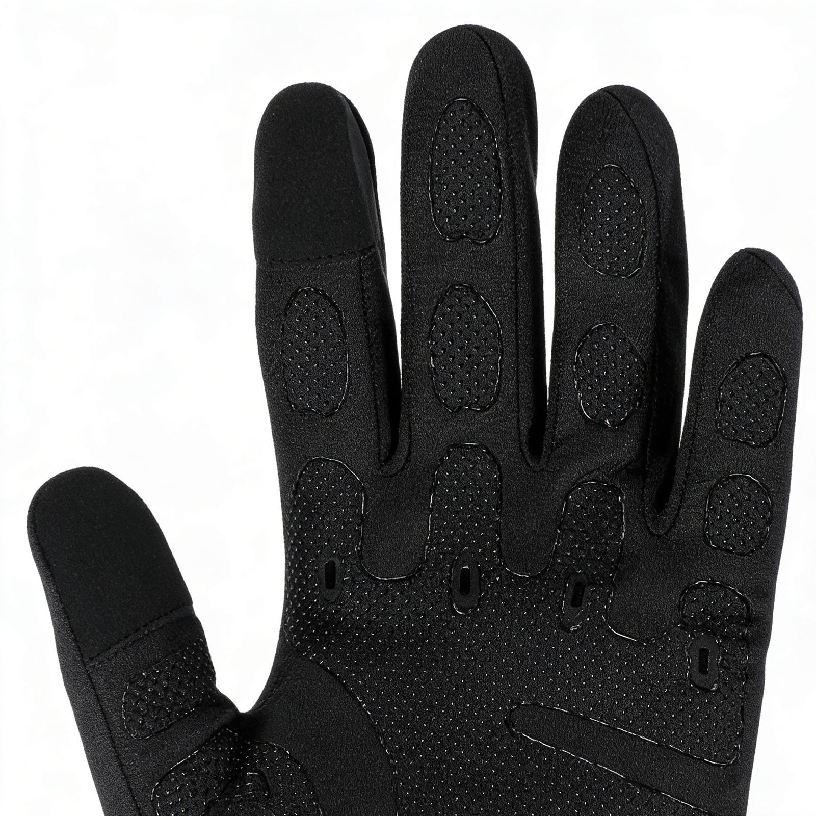 Running Gear For Cold Weather - Ciepłe rękawice rowerowe pełne palce na