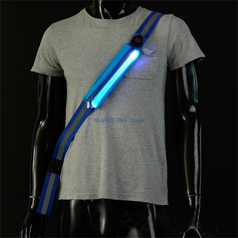 T3LB odblaskowa szarfa LED o w – Running Gear For Night recenzja i cena