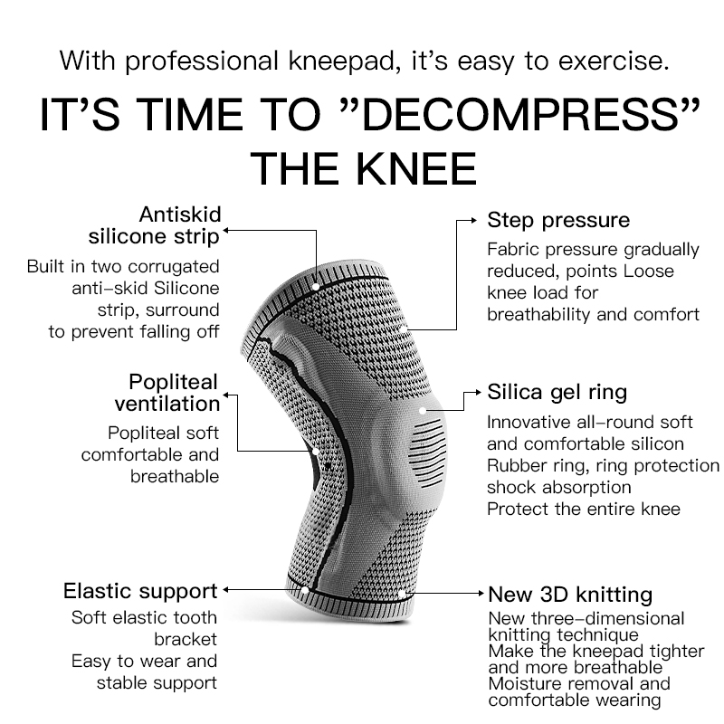   Elastyczny silikonowy stabil – Running Gear Knee recenzja i cena