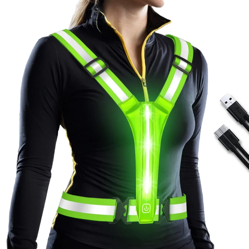 Kamizelka odblaskowa LED do bi – Running Gear For Night recenzja i cena