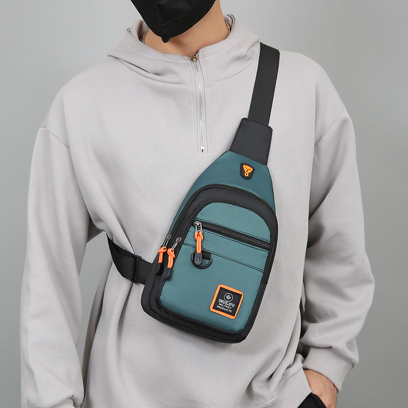 Casual Men Chest Bag Nylon Sma – Running Gear Phone recenzja i cena