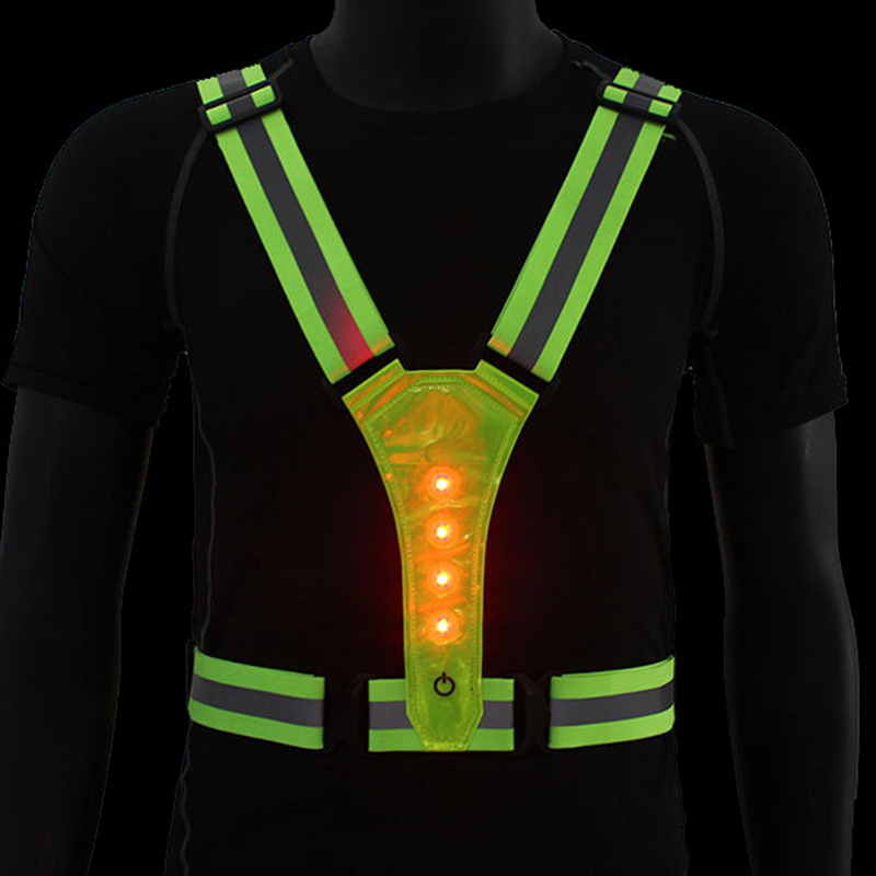 Regulowana kamizelka bezpiecze – Running Gear For Night recenzja i cena