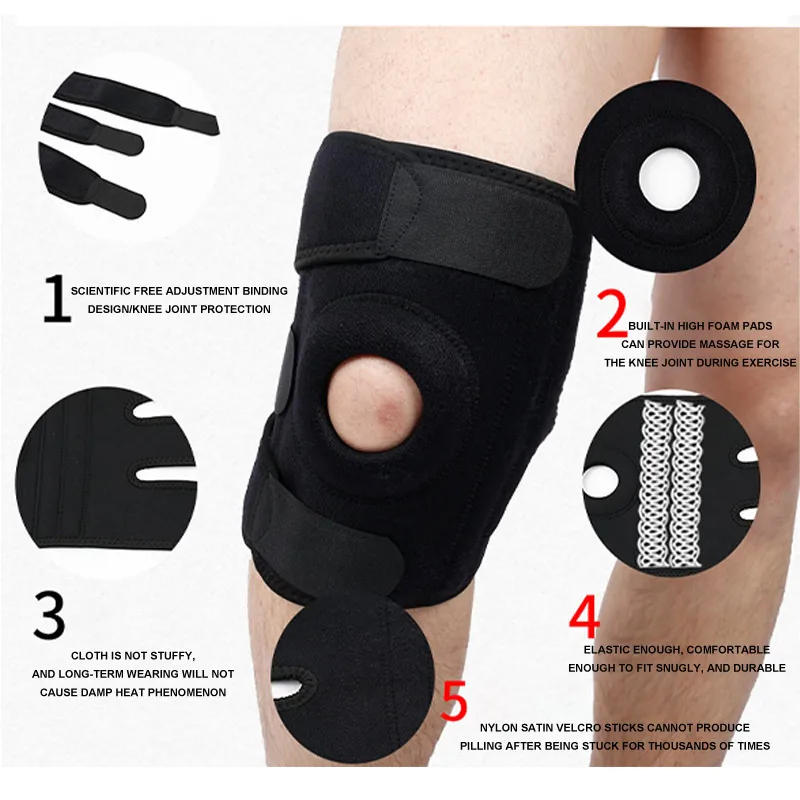 Ochraniacze na kolana ze wspar – Running Gear Knee recenzja i cena