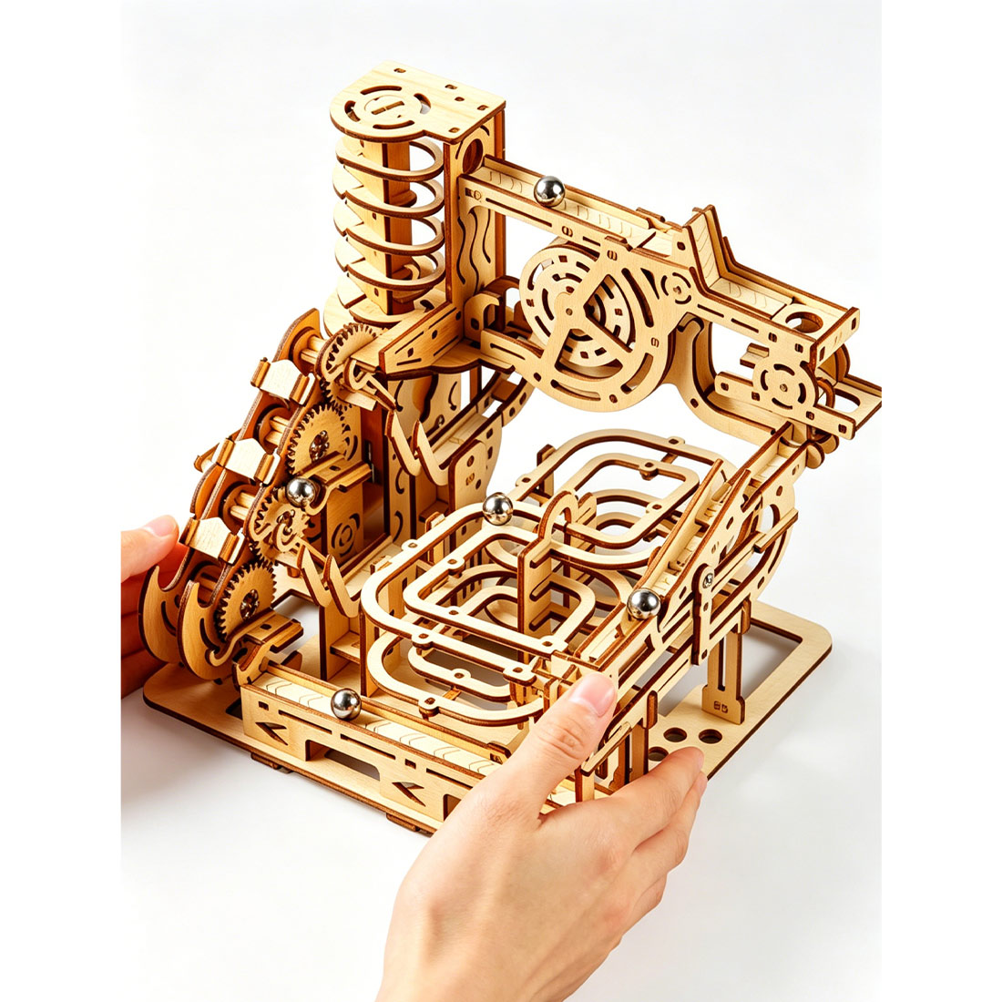 Drewniane puzzle 3D Mechaniczn – Running Gear Gifts recenzja i cena