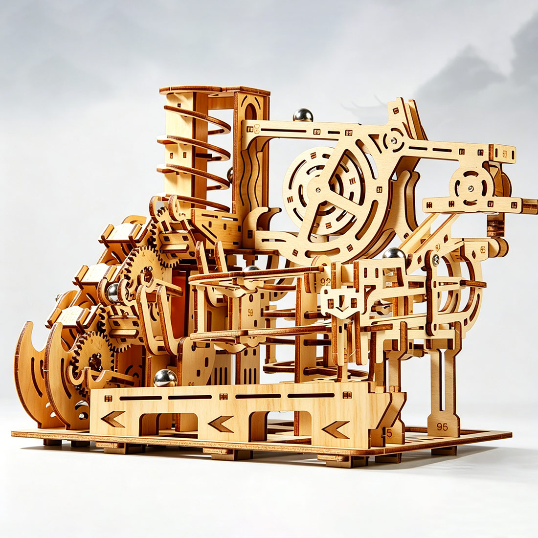 Drewniane puzzle 3D Mechaniczn – Running Gear Gifts recenzja i cena