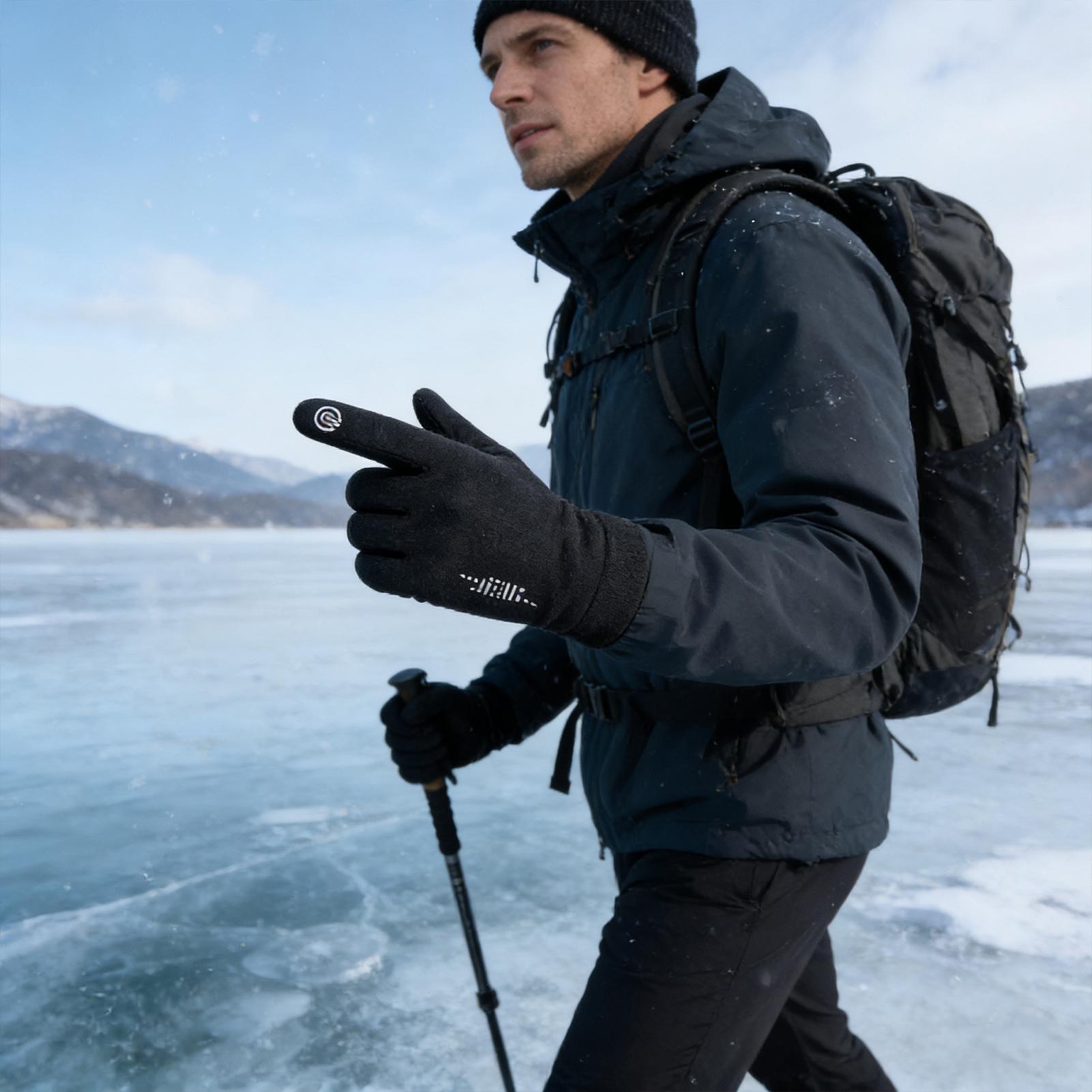 Ciepłe rękawice rowerowe pełne – Running Gear For Cold Weather recenzja i cena
